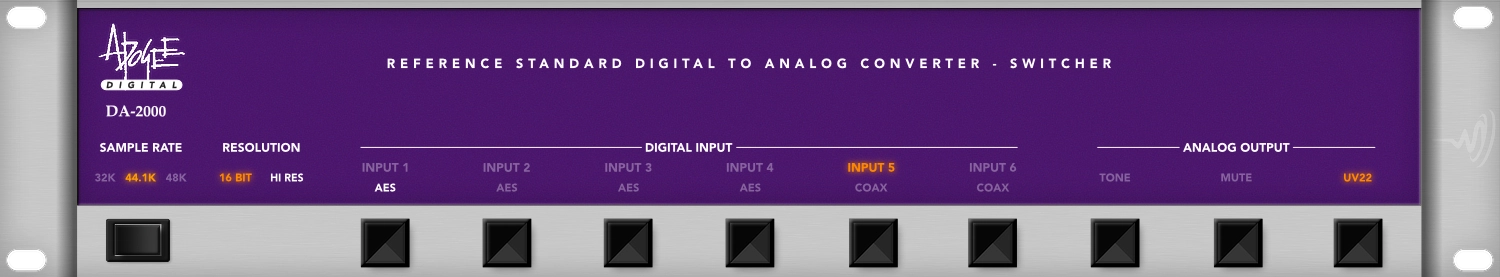 Apogee DA-2000 User Manual