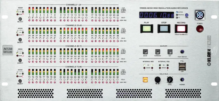 Klark Teknik DN9696 High Resolution Audio Recorder
