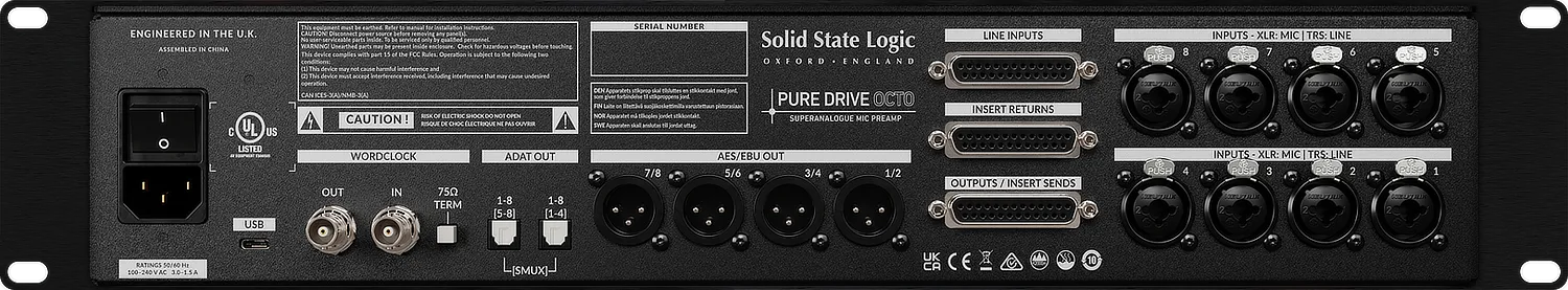 Solid State Logic Pure Drive Octo