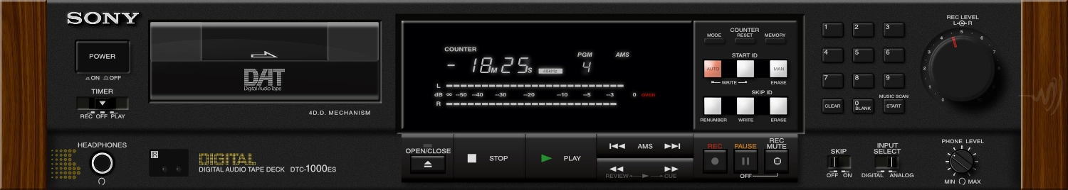 Sony DTC-1000ES Digital Audio Tape Deck
