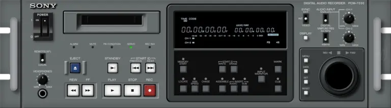Sony PCM-7030 Digital Audio Recorder