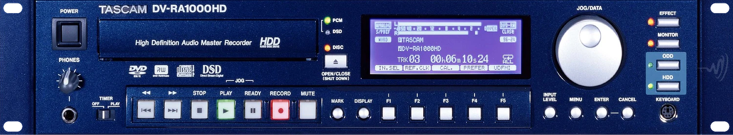 Tascam DV-RA1000HD User Manual